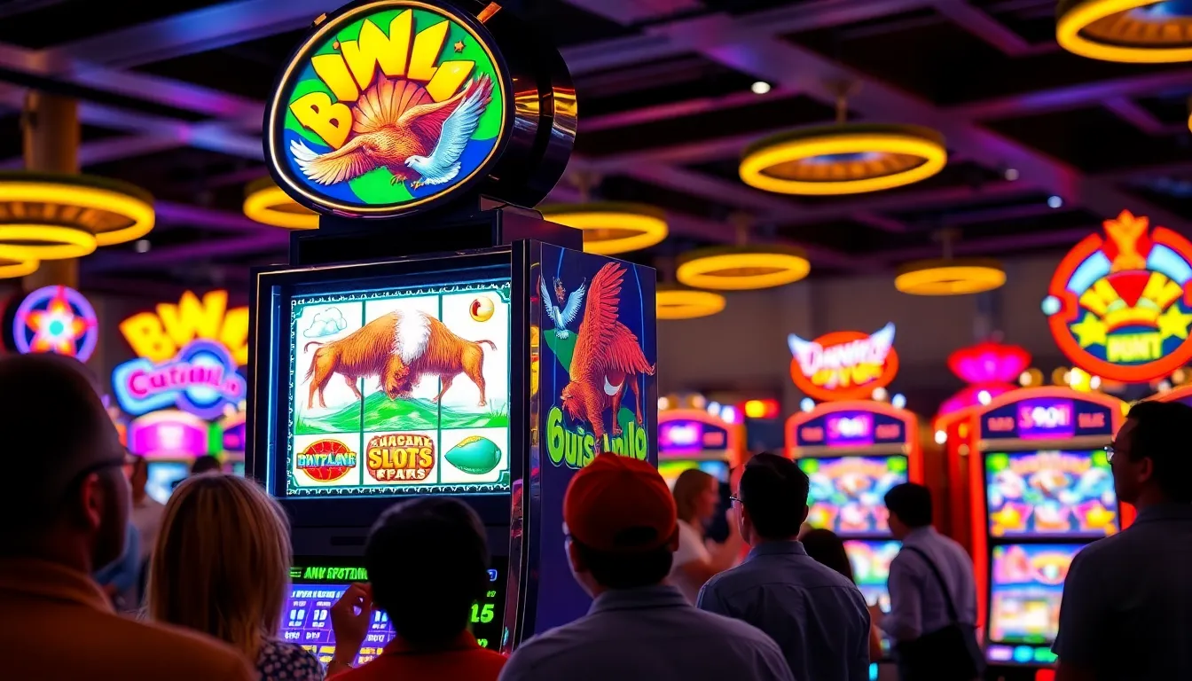 different buffalo slot machines