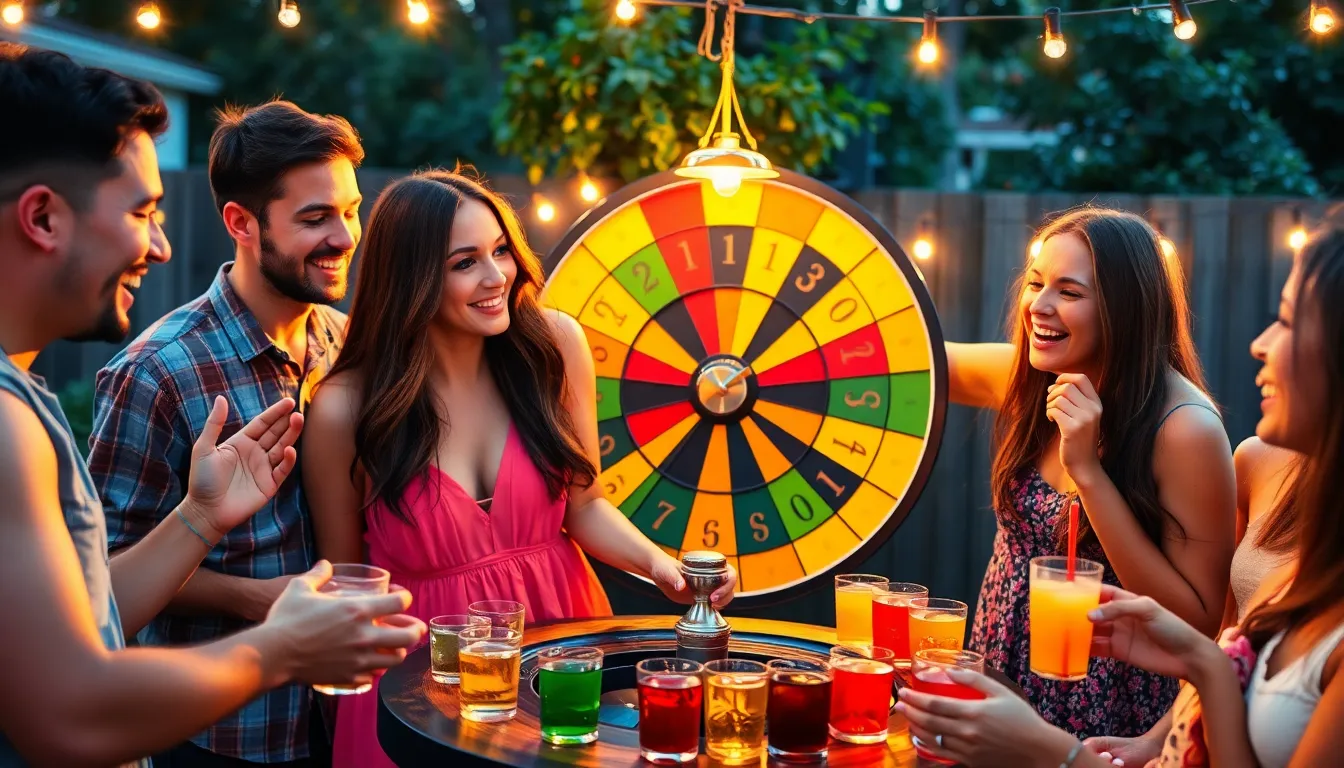 shot roulette wheel